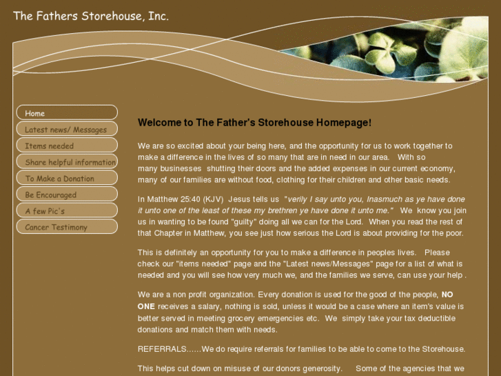 www.thefathersstorehouse.com