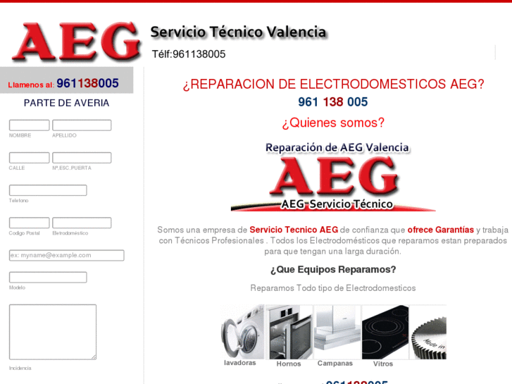 www.aegserviciotecnicovalencia.es