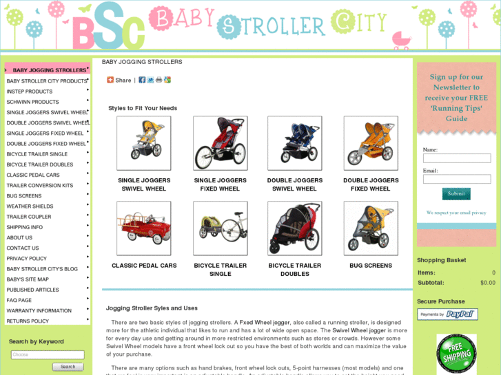 www.babystrollercity.com