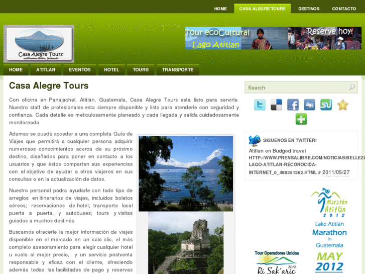 www.casaalegretours.com