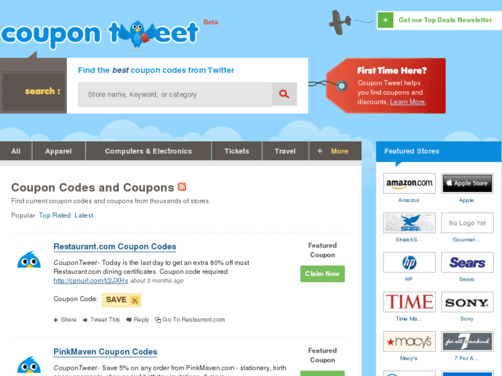 www.coupontweet.com
