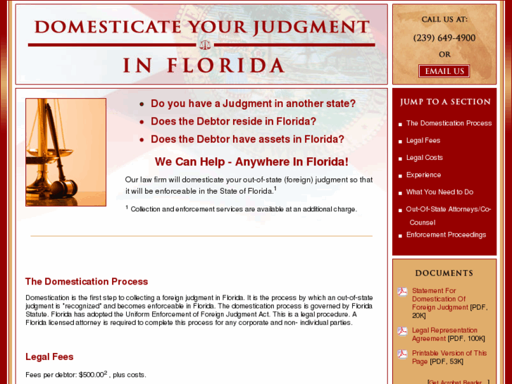 www.domesticatejudgments.com