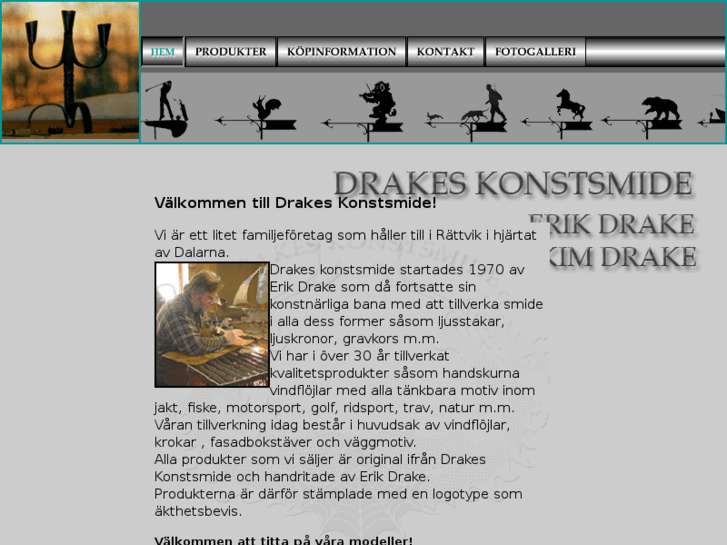 www.drakeskonstsmide.com