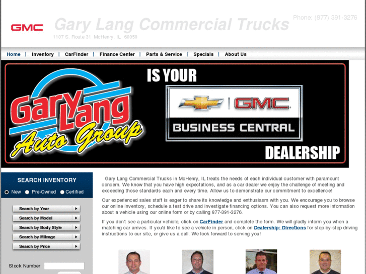 www.garylangcommercialtrucks.com