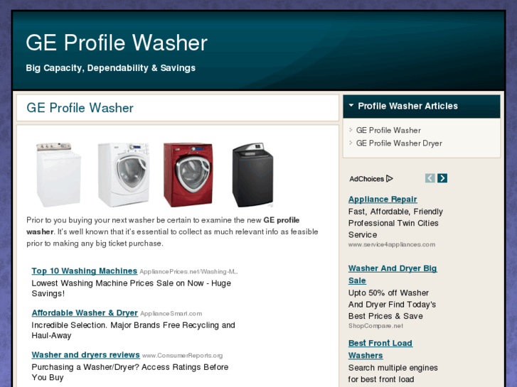 www.geprofilewasher.com