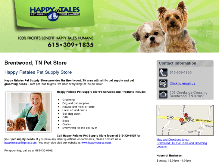 www.happyretalespetgrooming.com