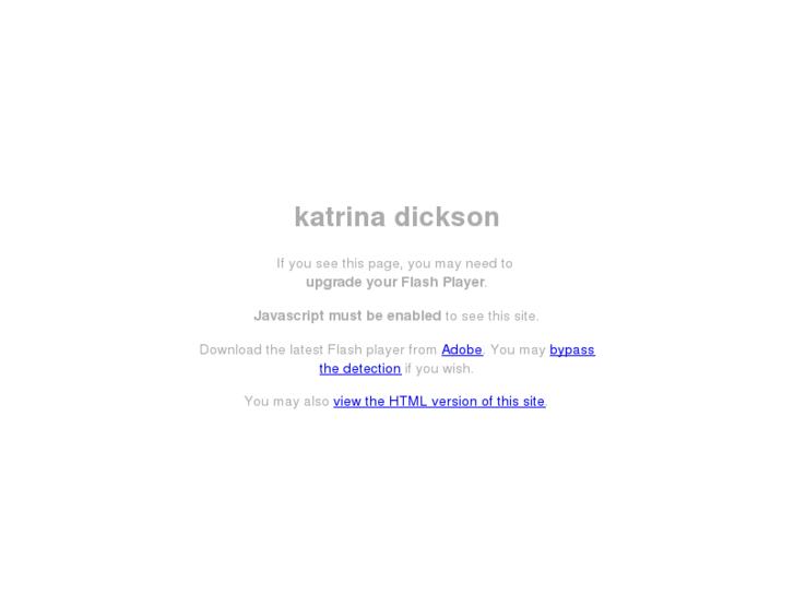 www.katrinadickson.com