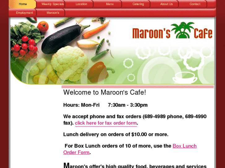 www.maroonscafe.com