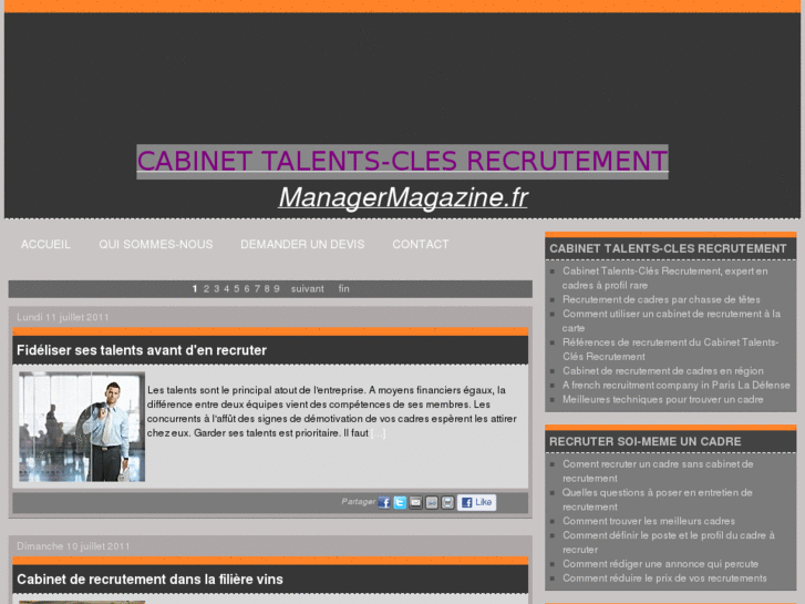 www.recrutementdecadres.com