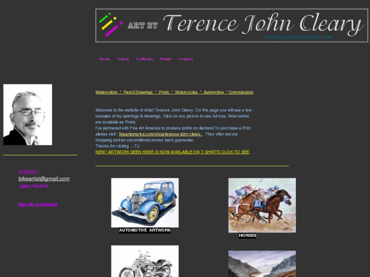 www.terencejohncleary.com