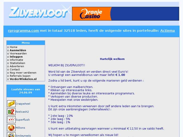 www.zilvervloot.info