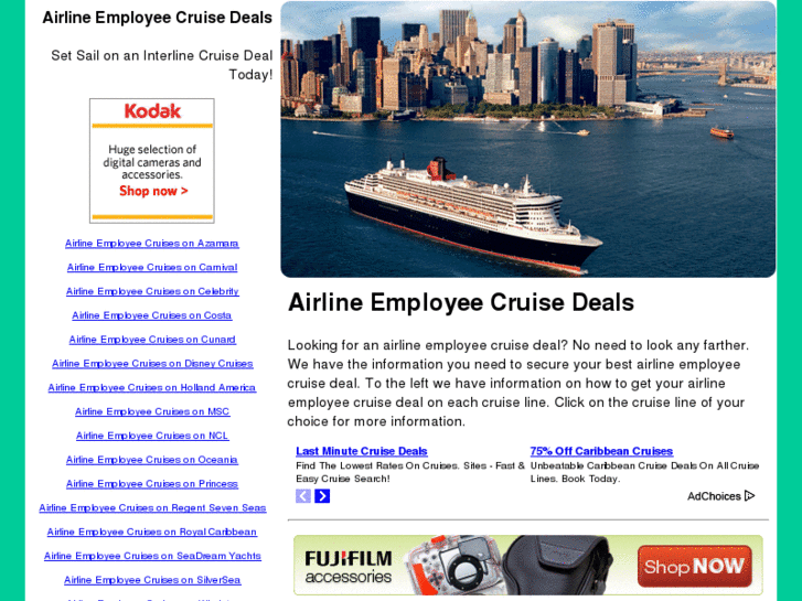 www.airlineemployeecruisedeals.com