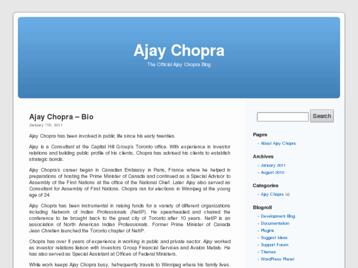 www.ajaychopra.net
