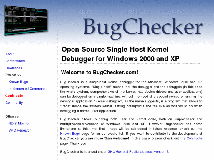 www.bugchecker.com