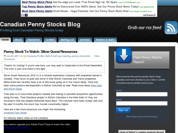 www.canadianpennystocks.ca
