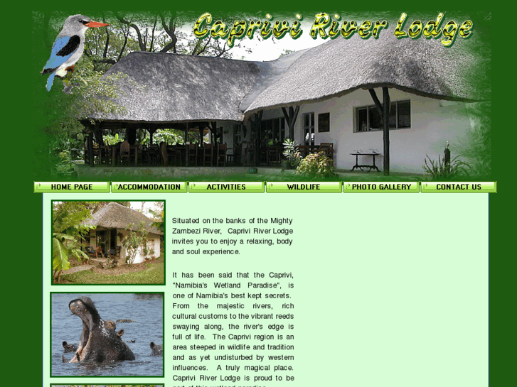 www.capriviriverlodge.com