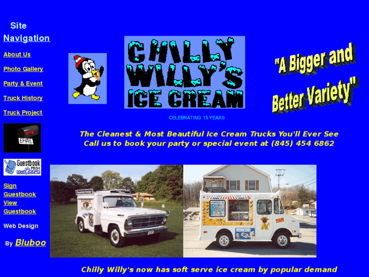 Chilly Willy's Ice Cream Home Page