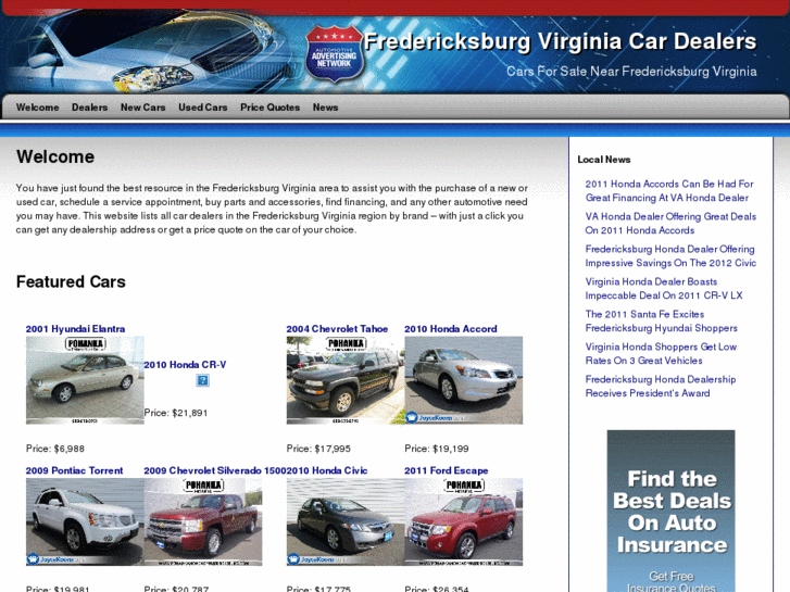 www.fredericksburgdealers.com