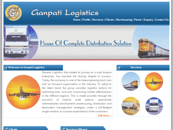 www.ganpatilogistics.net