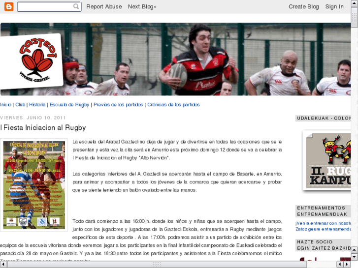 www.gaztedirugby.com