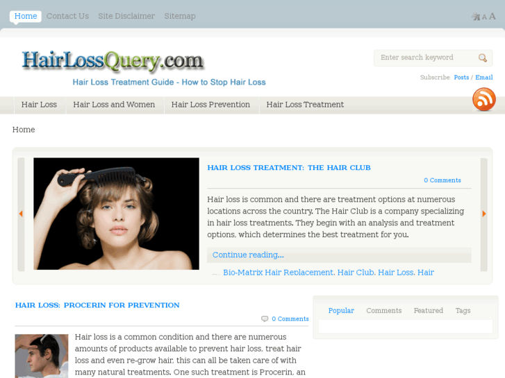 www.hairlossquery.com