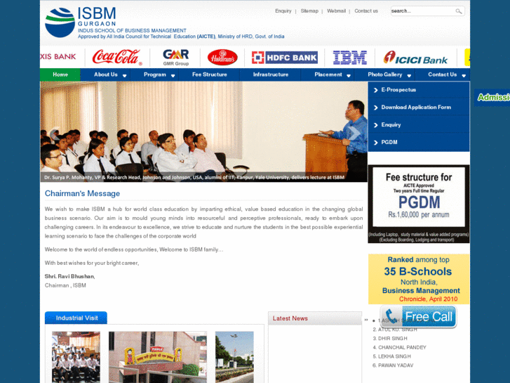 www.isbmgurgaon.com