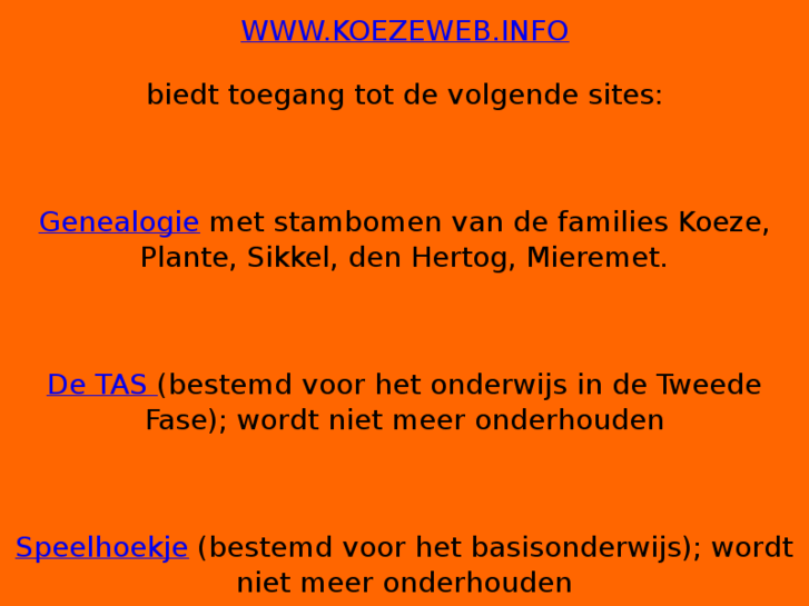 www.koezeweb.info