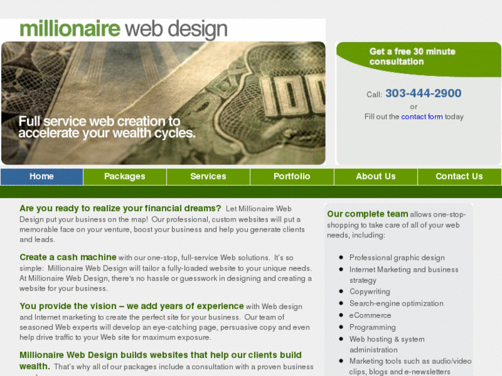 www.millionairewebdesign.com