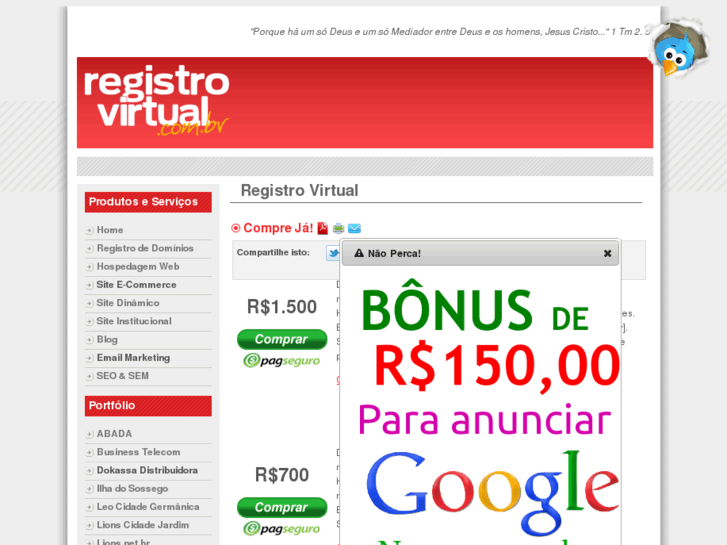 www.registrovirtual.com.br