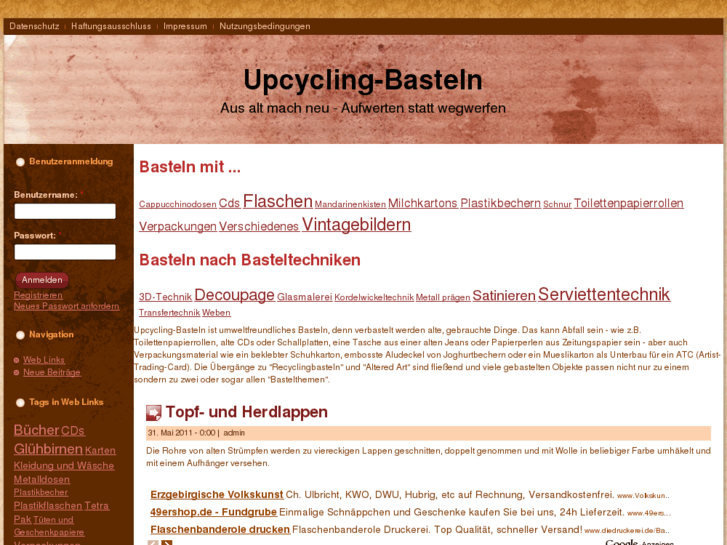 www.upcycling-basteln.de