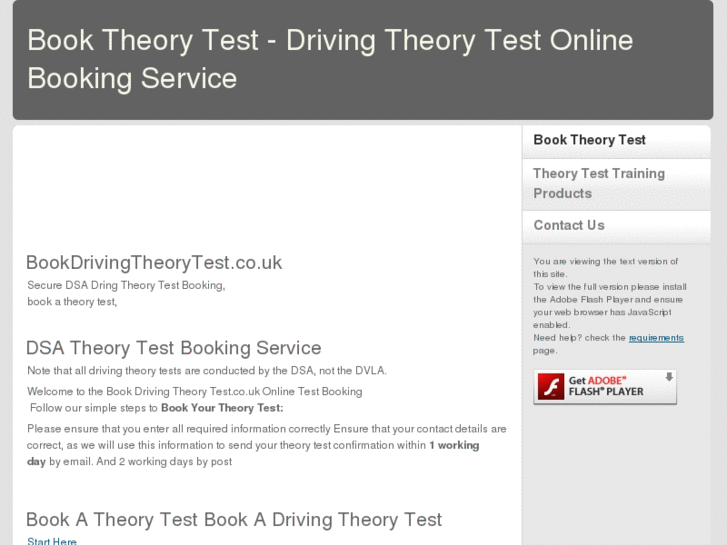 www.bookatheorytest.net