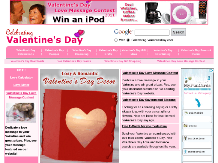 www.celebrating-valentinesday.com