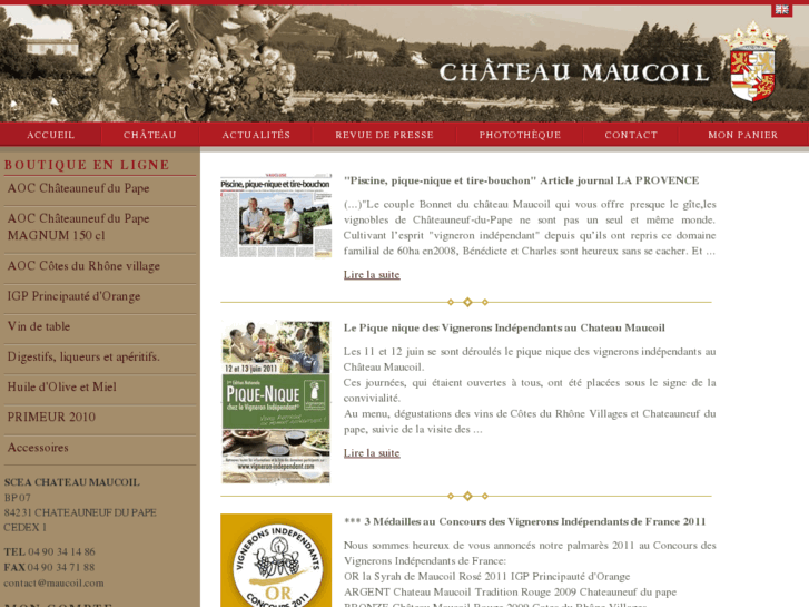 www.chateau-maucoil.com