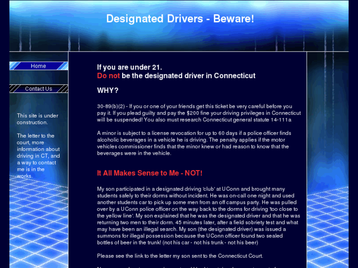 www.designated-drivers-beware.com