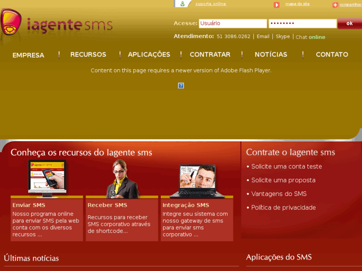 www.iagentesms.com.br