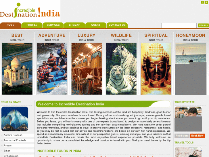 www.incredibledestinationindia.com