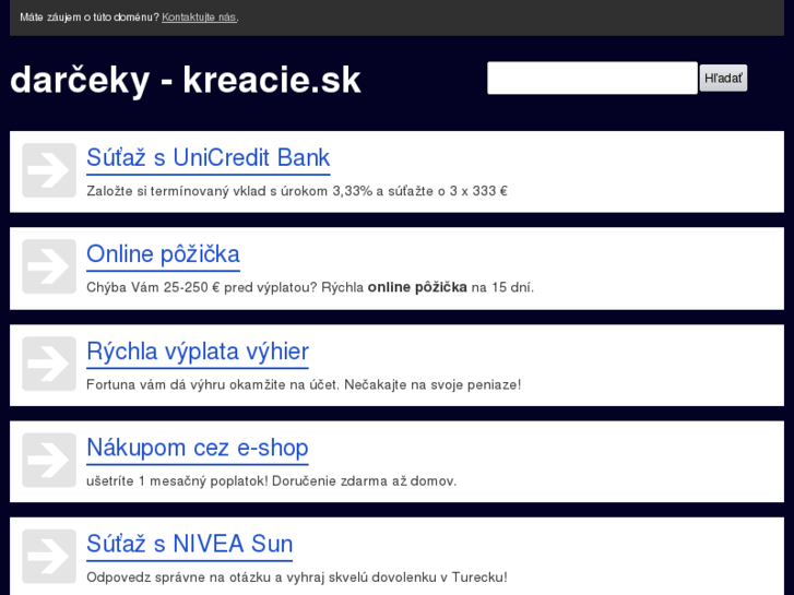 www.kreacie.sk