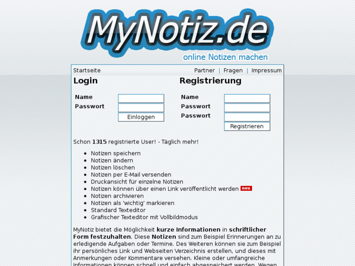 www.mynotiz.de