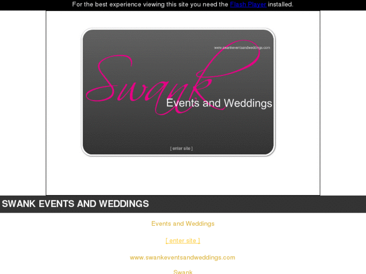 www.swankeventsandweddings.com