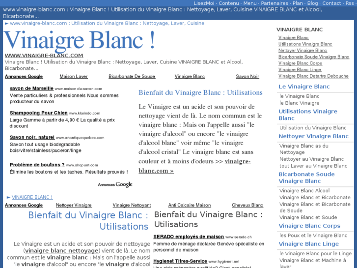 www.vinaigre-blanc.com