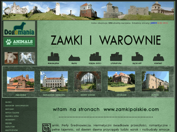 www.zamkipolskie.com