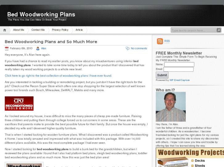 www.bedwoodworkingplans.com
