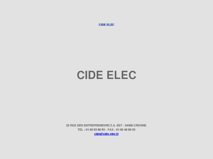 www.cide-elec.com