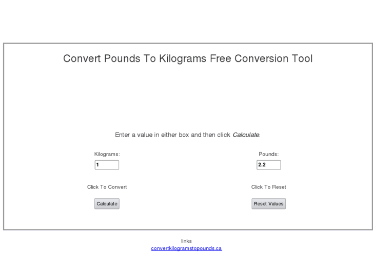www.convertkilogramstopounds.com