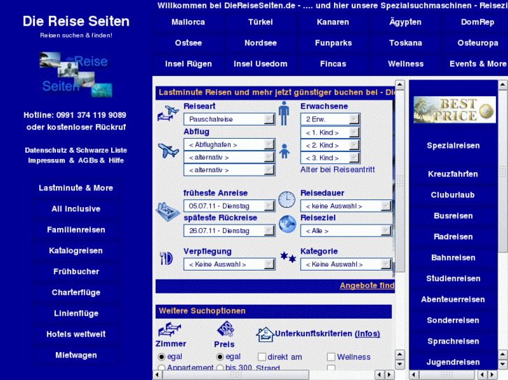 www.diereiseseiten.de