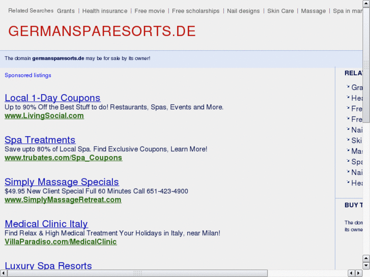 www.germansparesorts.de