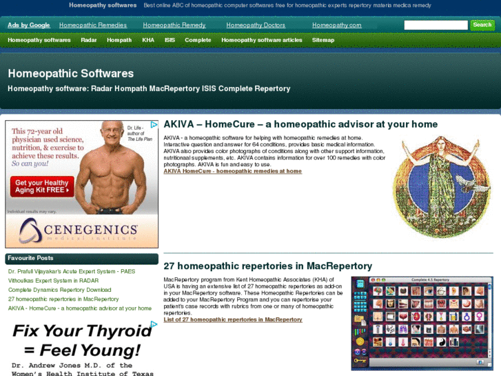 www.homeopathysoftwares.com