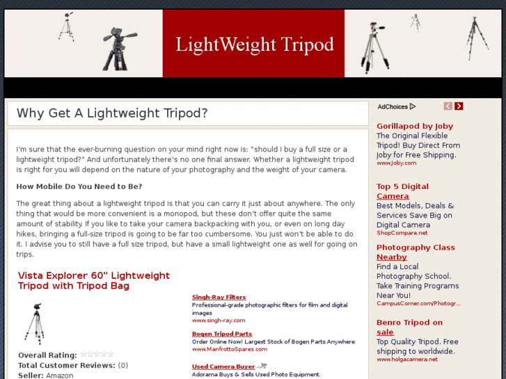 www.lightweighttripod.org