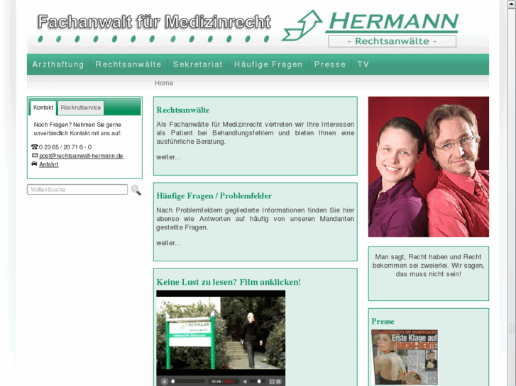 www.medizinrecht-marl.de