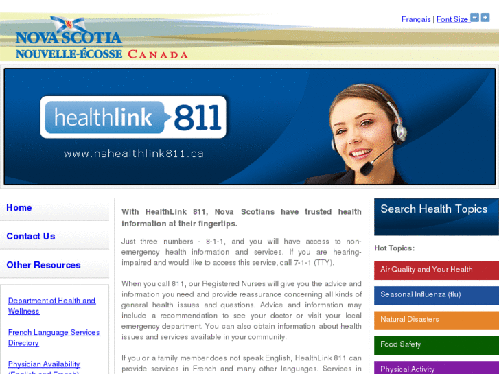 www.nshealthlink811.ca